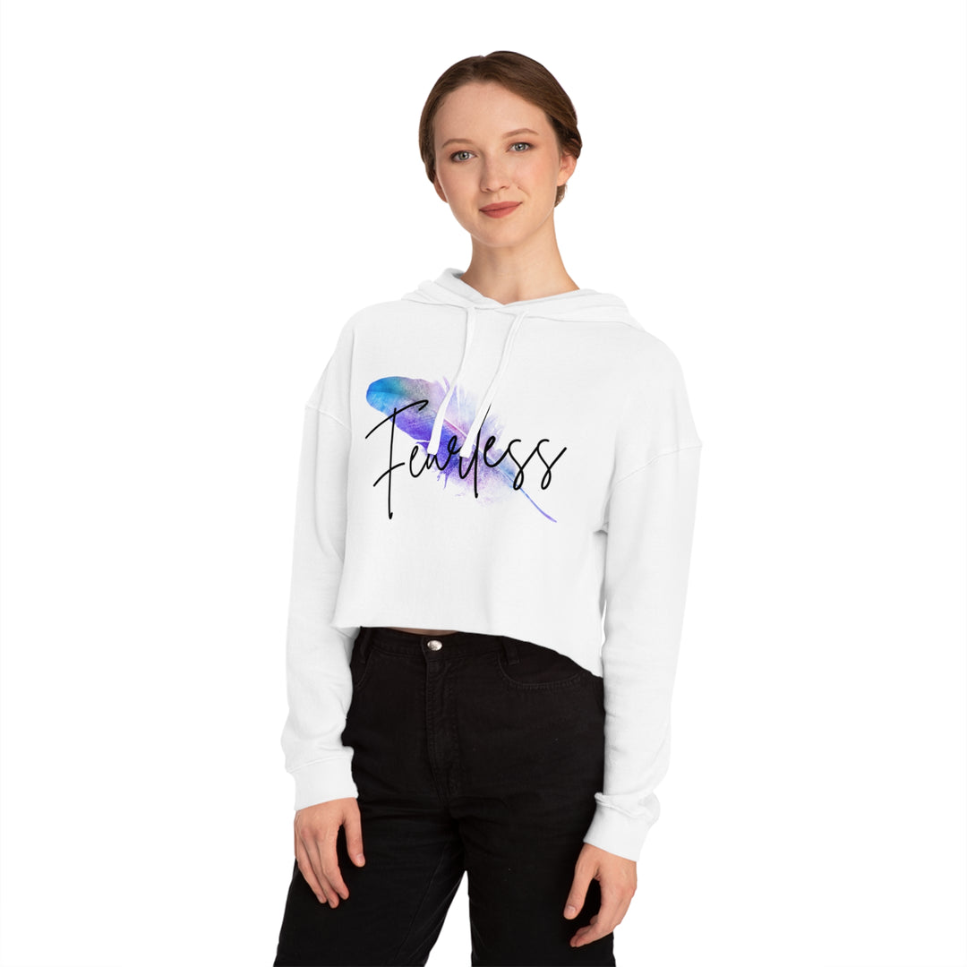 Women’s Cropped Hooded Sweatshirt