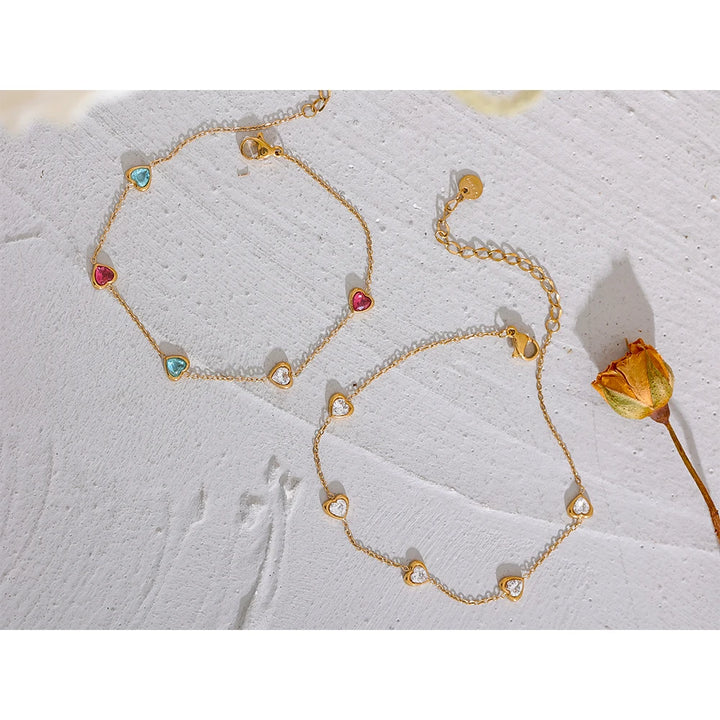 Heart Anklet