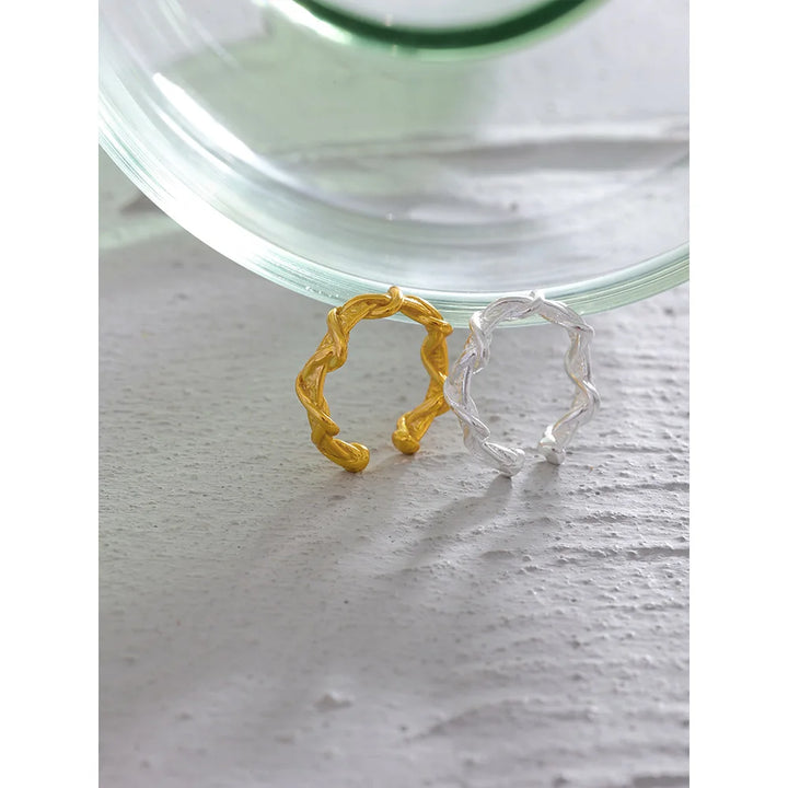 Twisted Geometric EarCuff