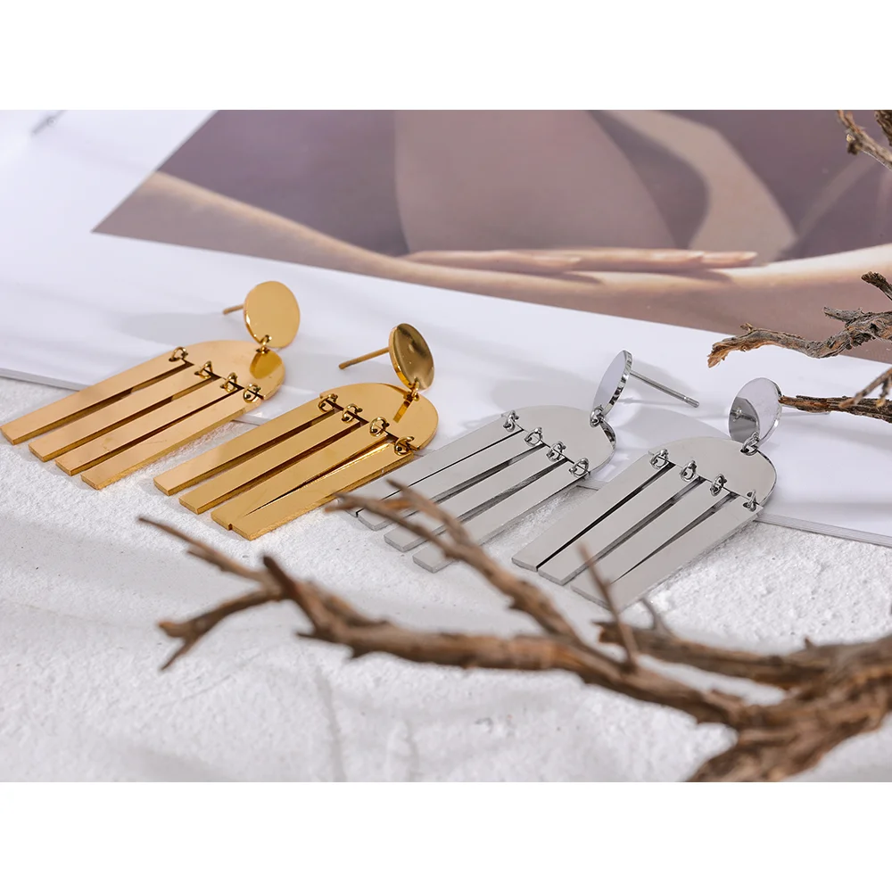 Long Drop Earrings