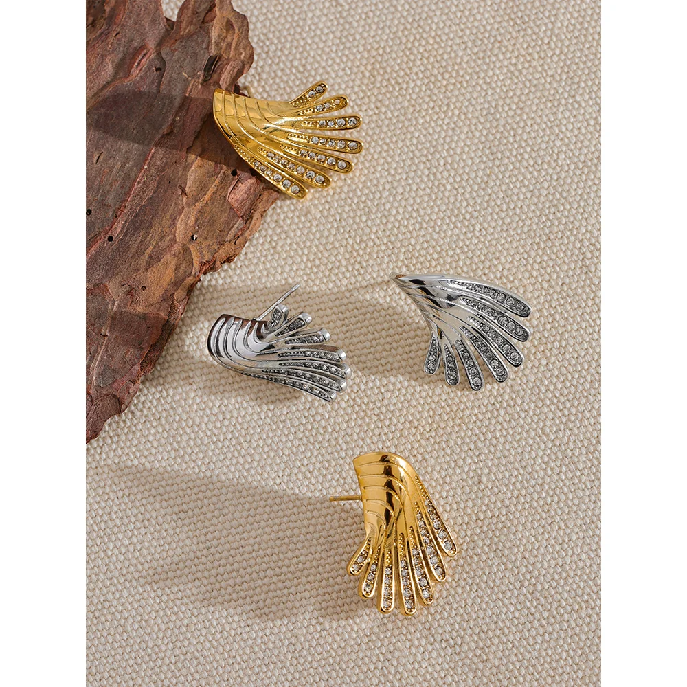 Geometric Stud Earrings