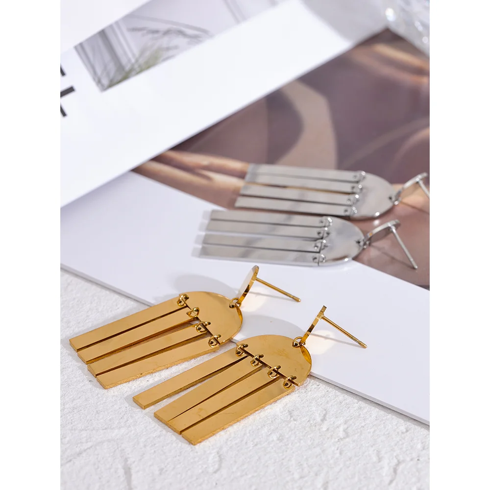 Long Drop Earrings