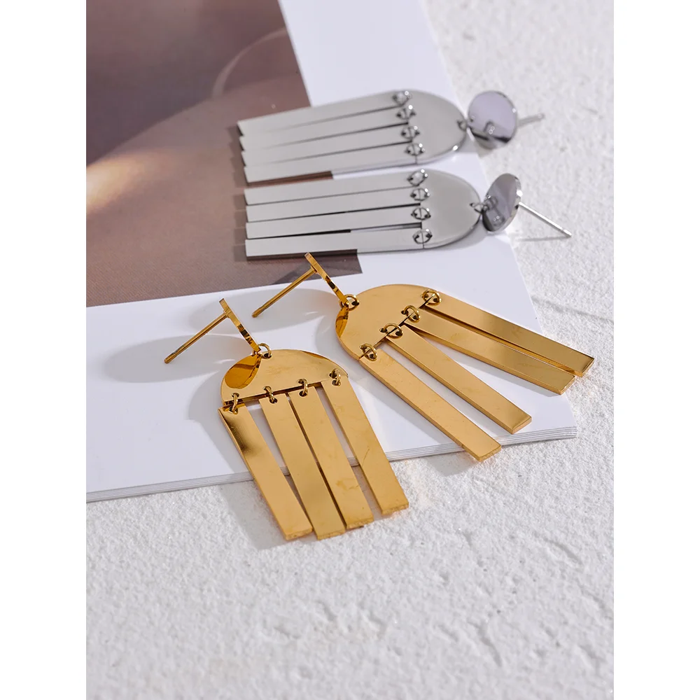Long Drop Earrings