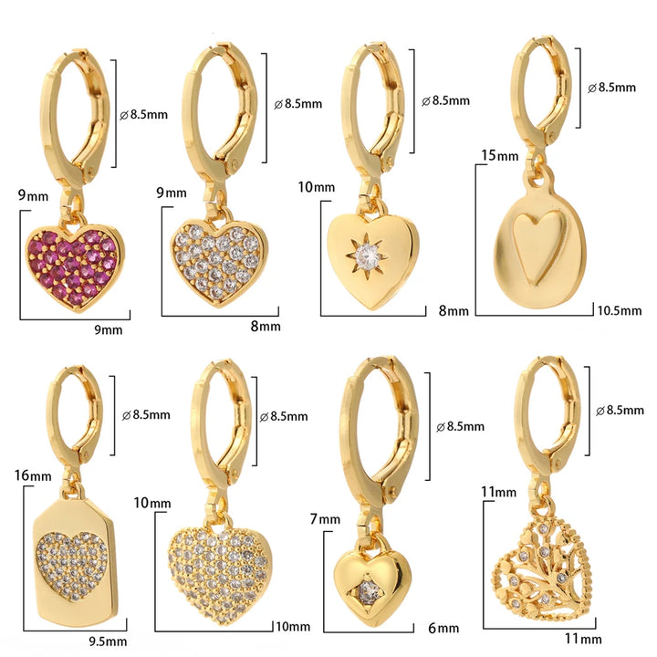 Heart Earrings
