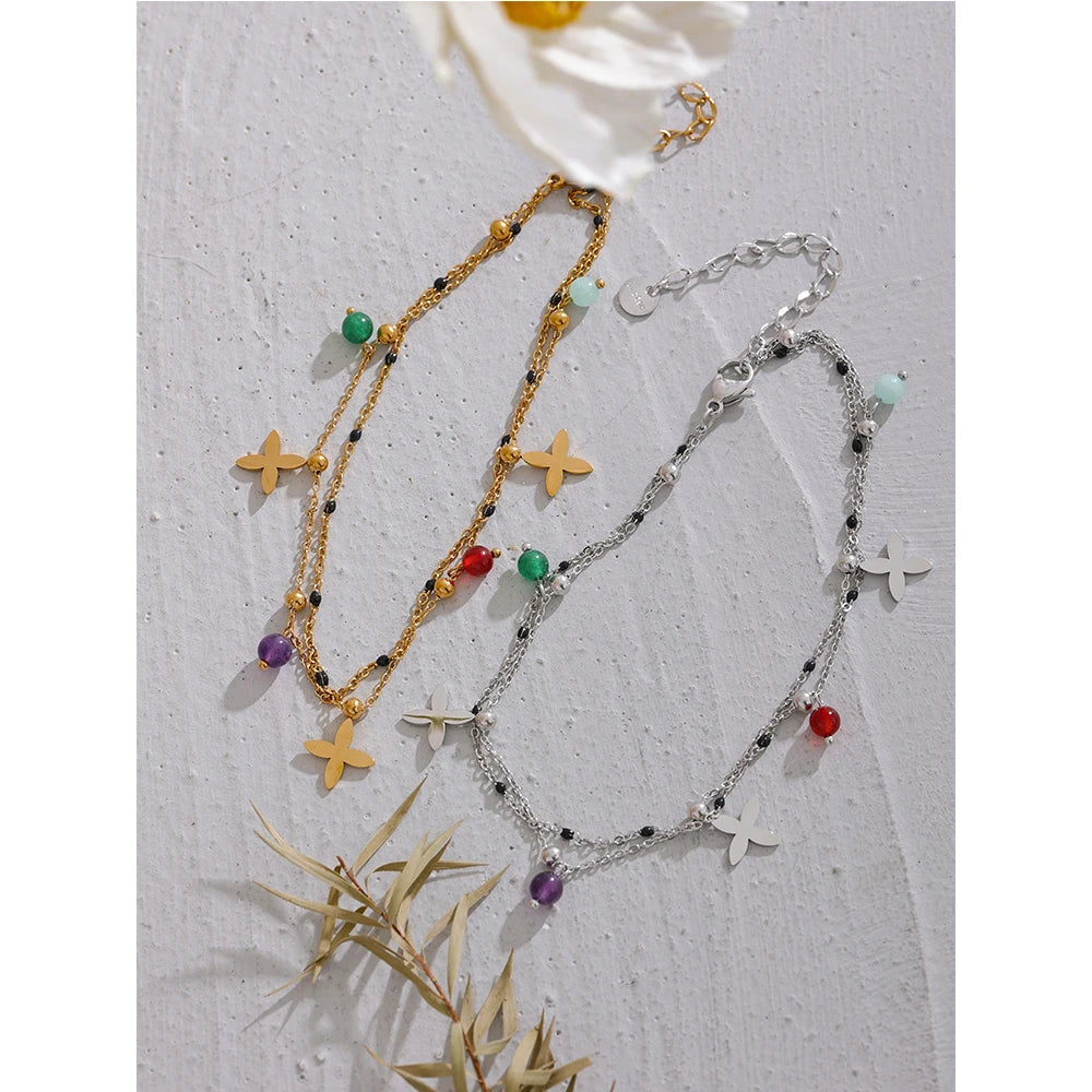 Stone Anklet